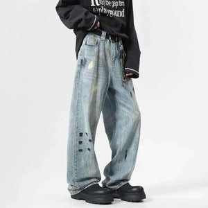 Niche Design Men's Y2K Jeans