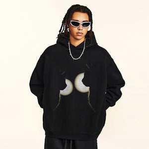Night Cats Y2K Hoodie