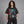 Ninja Graphic Y2K Black Shirts – worn by a woman