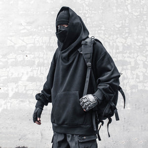 Ninja Loose Chic Techwear Hoodies