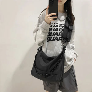 nylon waterproof Crossbody Sling Bag