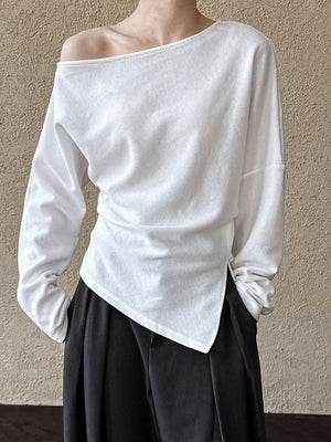 Off Shoulder Sweatshirt Womens