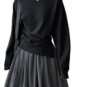 Off Shoulder Sweatshirt Womens