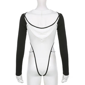 Off The Shoulder Cut Out Bodysuit