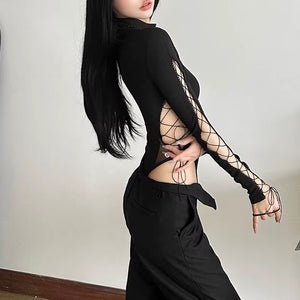 One-Piece Bodysuit Cut Out