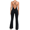 Open Back Womens Unitard