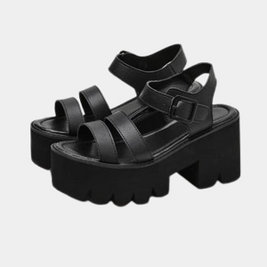 Open Toe Chunky Sandals For Womens