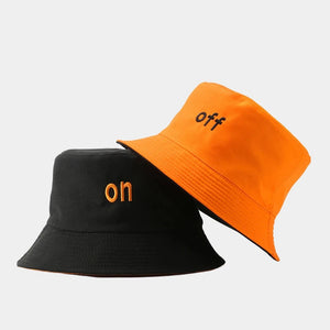 Orange Bucket Hat