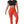 Orange Leggings Scrunch Butt - product view on white background