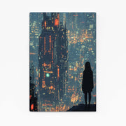 Arte Cyberpunk Al Atardecer