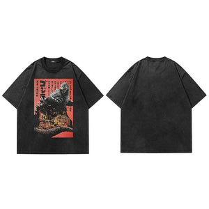 Oversize Hip Hop Graphic T Shirts Y2K