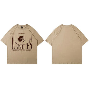 Oversize Y2K Casual Graphic Shirt
