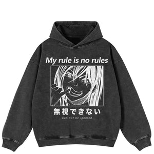 Oversize Y2k Hoodie Anime