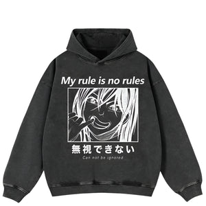 Oversize Y2k Hoodie Anime