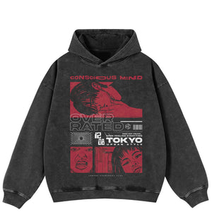 Oversize Y2k Hoodie Anime