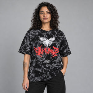 Oversize Y2K T Shirt Loose – worn by a woman