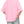 Pink acid wash tee in a back three-quarter view on a model, loose boxy fit falling over light jeans
