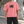 オーバーサイズ アシッドウォッシュ グラフィックTシャツ、ピンク、キャンペーン正面ビュー、Cyber Techwearオリジナルプリントとシルエット