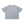 Light Gray acid wash graphic tee seen from the back, laid flat with a plain washed back and boxy cut