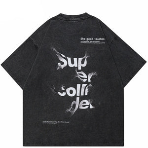 Oversized Aesthetic Y2K Graphic Tee