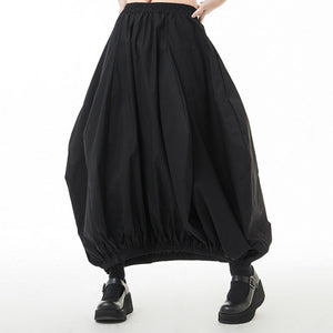 OverSized Black Goth Skirt