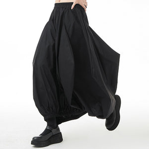 OverSized Black Goth Skirt