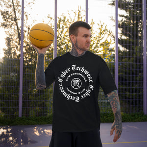 Oversized Black Gym Shirts