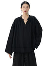 Oversized Black T Shirt For Women