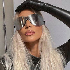 Oversized Cyberpunk Sunglasses Designer