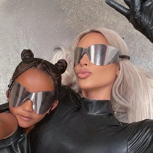 Oversized Cyberpunk Sunglasses Designer