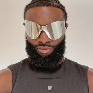 Oversized Cyberpunk Sunglasses Designer