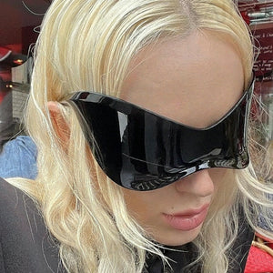 Oversized Cyberpunk Sunglasses