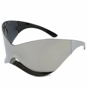 Oversized Cyberpunk Sunglasses