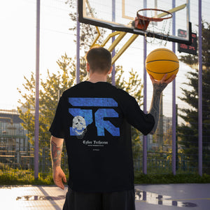 Oversized Design Gym Shirt