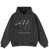 Oversized Dog Graphic  Y2K Hoodies