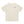 Abrikosfarvet oversized T-shirt lagt fladt, set forfra med rundhals, dropped shoulders og lille CYBER-tryk på brystet