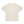 Bagfra af den abrikosfarvede T-shirt med dropped shoulders lagt fladt, enkel cremefarvet bagside og brede korte ærmer