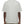 Mand i den lysegrå T-shirt med dropped shoulders set bagfra, afslappet kasseformet pasform over olivengrønne shorts