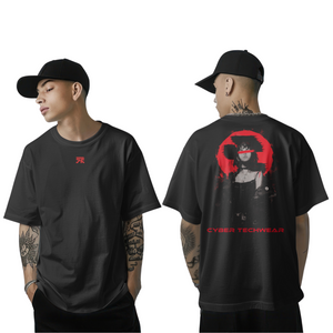 Oversized faded gym shirt