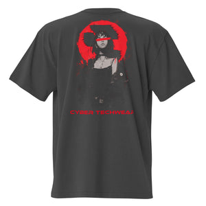 Oversized faded gym shirt