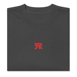 Oversized faded gym shirt