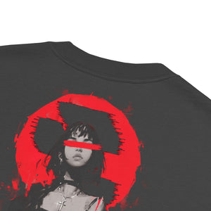 Oversized faded gym shirt