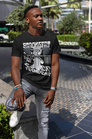 Oversized Gym Black Shirts