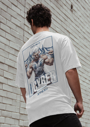 Oversized Gym Shirt in White