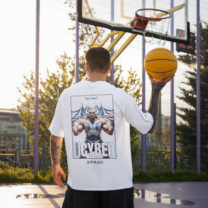Oversized Gym Shirt in White
