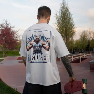 Oversized Gym Shirt in White