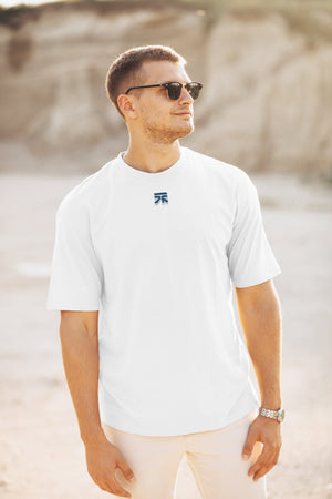 Oversized Gym Shirt in White