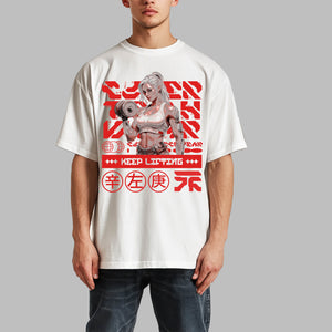 Oversized Gym Shirts White