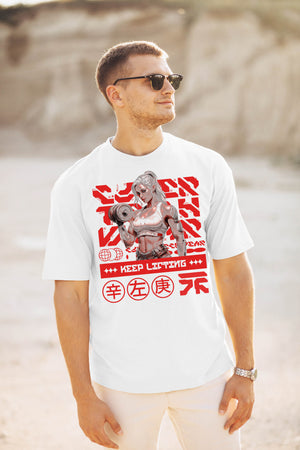 Oversized Gym Shirts White