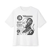 Camiseta de gimnasio extragrande blanca